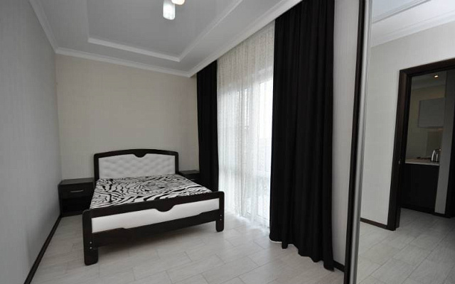 Двухкомнатные Апартаменты с кухней и 2-мя балконами