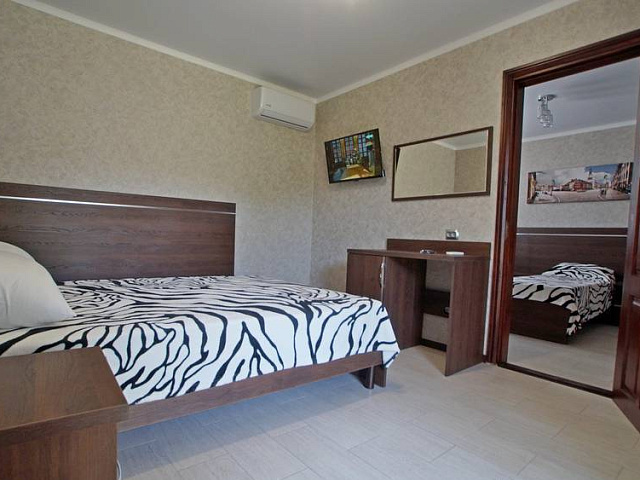 Двухкомнатный Семейный с террасой