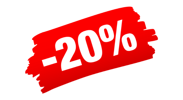 Скидка 20%